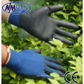 NMSAFETY CE certification PU gants de travail de sécurité EN388 4131